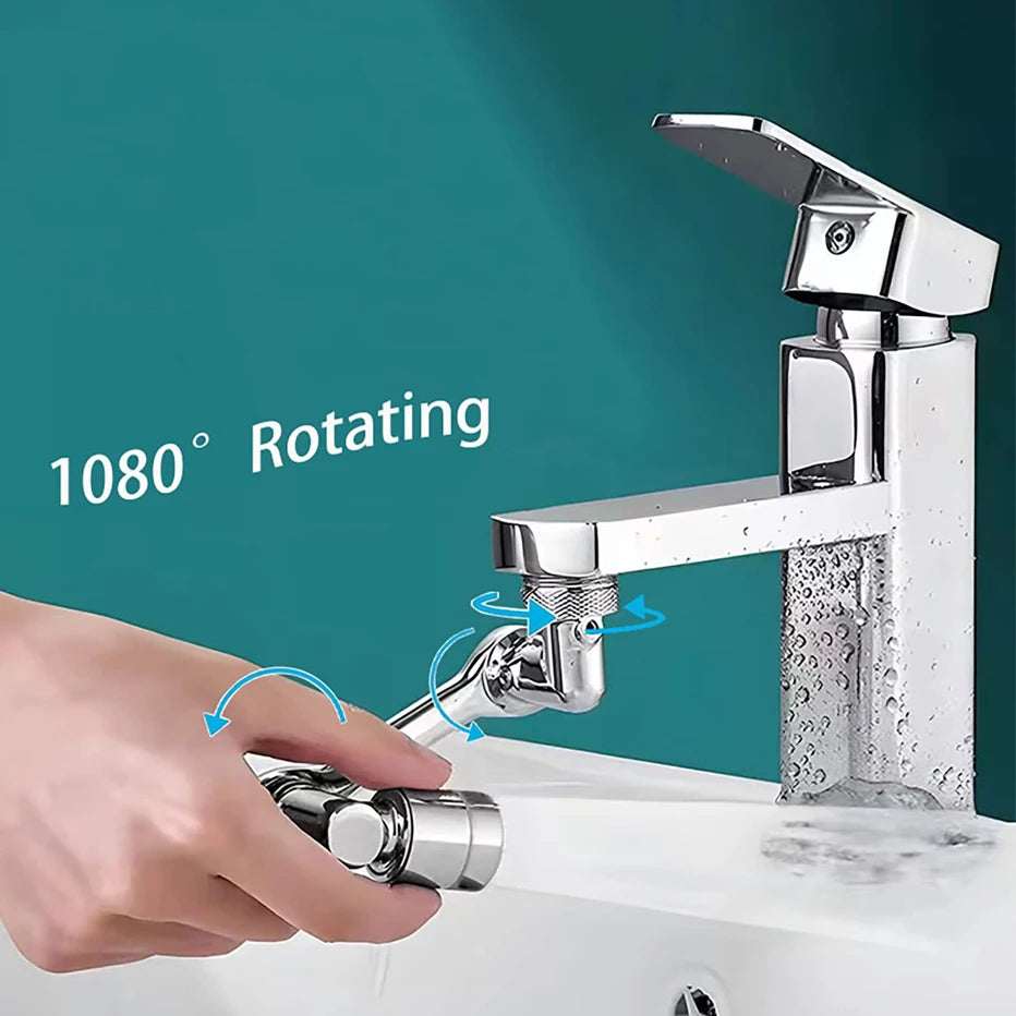 EliteFlow™ | 360° Rotating Kitchen Faucet Extender